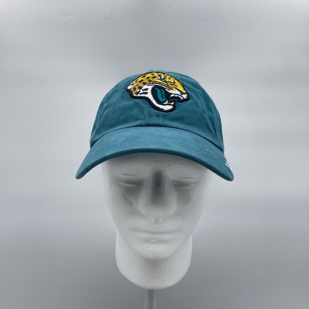 '47 Brand 092420 0637-JF Womens OSFM Teal Jacksonville Jaguars NFL Clean Up Hat